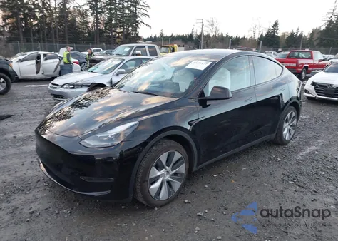 2023 Tesla Model Y Awd/Long Range Dual Motor All-Wheel Drive из США, поврежденный, VIN 7SAYGAEE0PF811191
